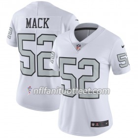 Nainen Oakland Raiders NFL Pelipaita Khalil Mack 52 Nike Silver 